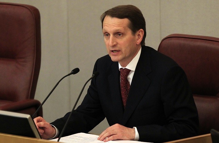 председатель Парламента РФ Сергей Нарышкин