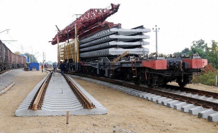 В августе будет построена первая станция железной дороги в обход Украины. фото 2