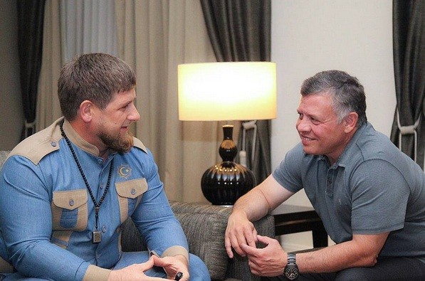 Рамзан Кадыров провел встречу с королем Иордании фото 2