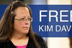 Ким Дэвис выпустили из тюрьмы