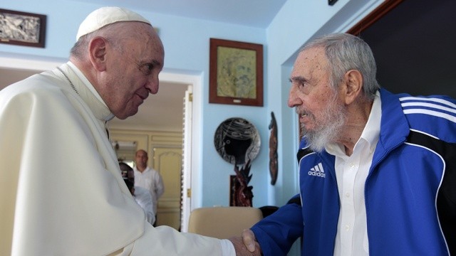 В Гаване Папа Римский встретился с Фиделем Кастро фото 2