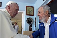 В Гаване Папа Римский встретился с Фиделем Кастро