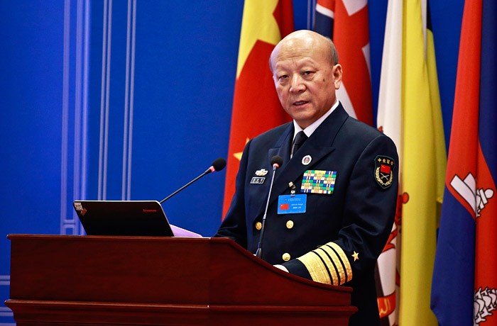 командующий флотом КНР адмирал У Шэнли