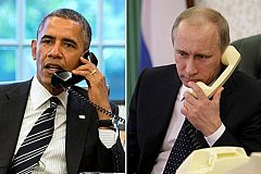 Президенты США и России в телефонном разговоре обсудили Украину и Сирию