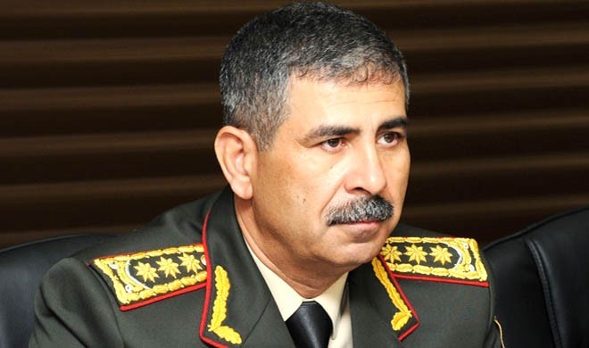 Министр обороны Азербайджана Закир Гасанов. Фото: ann.az