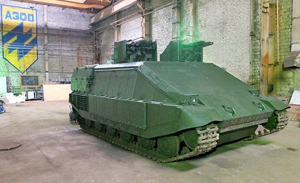 Сверхновый украинский танк «Азовец»