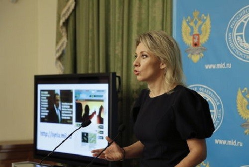 Официальный представитель МИД России Мария Захарова