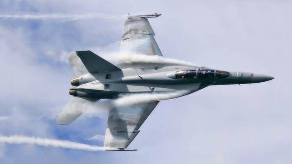 Разбился еще один американский истребитель  McDonnell Douglas F/A-18 Hornet