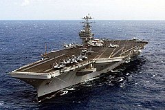 США угрожают России авианосцем Harry Truman в Средиземном море