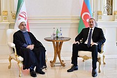 В Азербайджан на встречу с Алиевым и Путиным прибыл президент Ирана