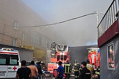 В Москве 16 человек заживо сгорели в пожаре на типографском складе
