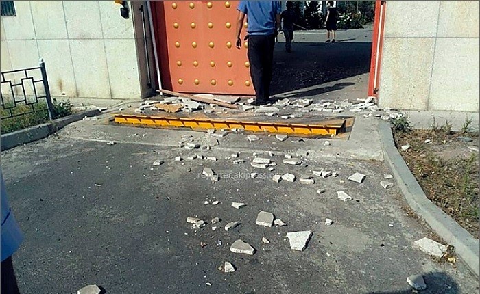 У посольства Китая в Бишкеке прогремел взрыв фото 3