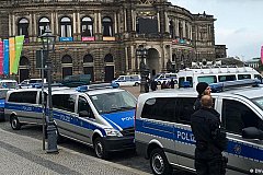 В Дрездене прогремели взрывы