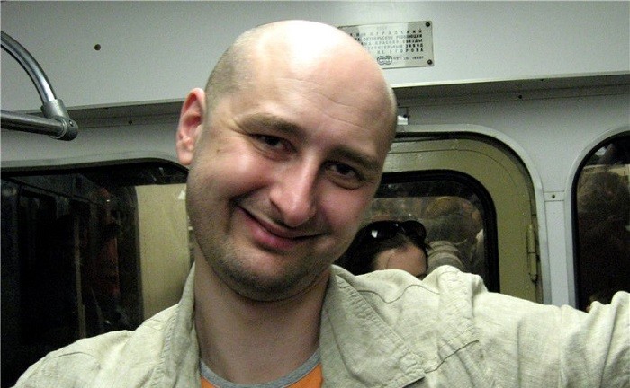 Журналист «Эха Москвы» Аркадий Бабченко. Фото:  noga-tv.com