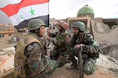 Сирийская армия отбивает новые территории у ИГ