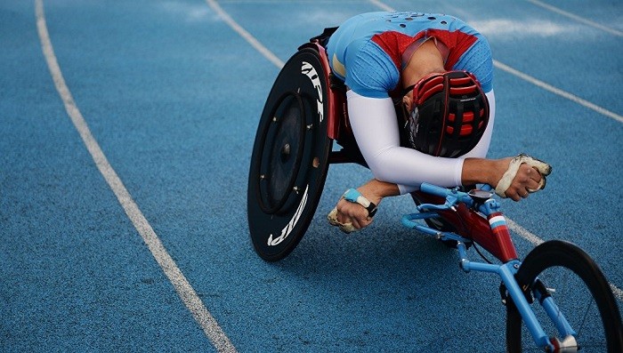 Спортсмен-паралимпиец. Архивное фото.