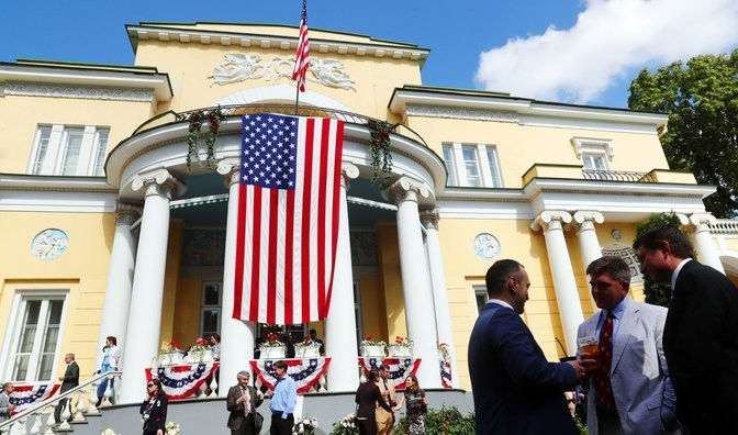 Резиденция американских послов в Москве. Фото: ТАСС
