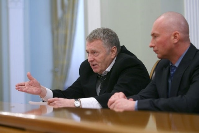 Игорь Лебедев и Владимир Жириновский. Фото: Government.ru
