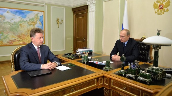 Глава Минтранса Максим Соколов на встрече с Владимиром Путиным. Архивное фото:  nnm.me