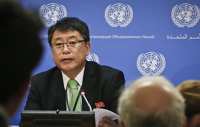 Заместитель постоянного представителя КНДР при ООН Ким Ин Рен. Фото:  2000.ua