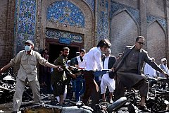 Мощный взрыв в мечети Кабула убил десятки прихожан