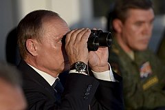 Путин выпустил в небо четыре баллистические ракеты
