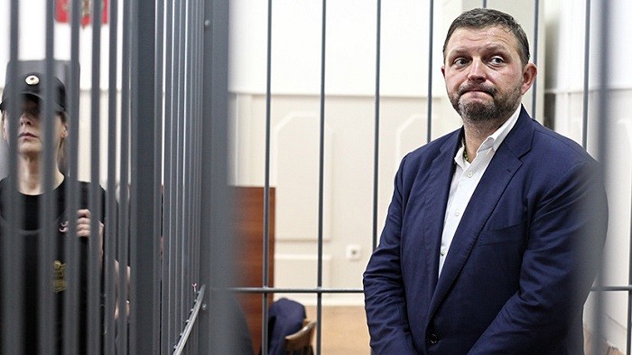 Никита Белых в суде. Фото: RT