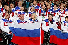 Российские паралимпийцы отказались нести флаг