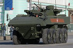 ОПК России создаст танк на колесной платформе «Бумеранг»