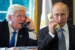 Трамп позвонил Путину, поздравил с победой и хочет встречи