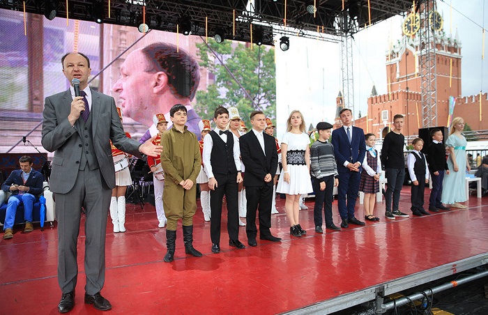 «Живая классика» - финал детского конкурса чтецов прошел на Красной площади