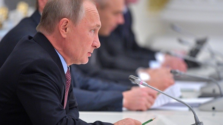 Путин встрече с представителями германских деловых кругов. Фото: kremlin.ru