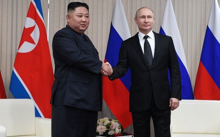 Ким Чен Ын и Владимр Путин. Фото: rg.ru