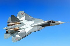 Истребитель Су-57 запущен в серийное производство