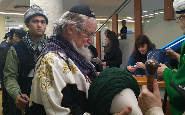 Верховный муфтий России надел еврейскую кипу