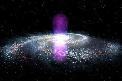 Гигантские «пузыри» радиоэнергии в центре нашей галактики. Как они туда попали?