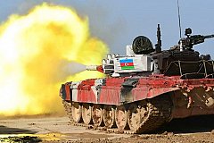 Азербайджанская армия начала широкомасштабное наступление на Карабах