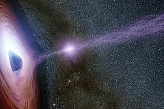 Астрофизики впервые увидели гибель звезды в черной дыре