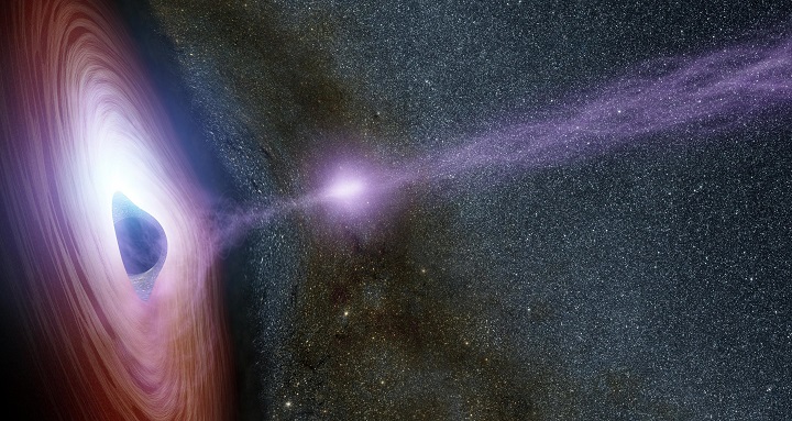 Астрофизики впервые увидели гибель звезды в черной дыре