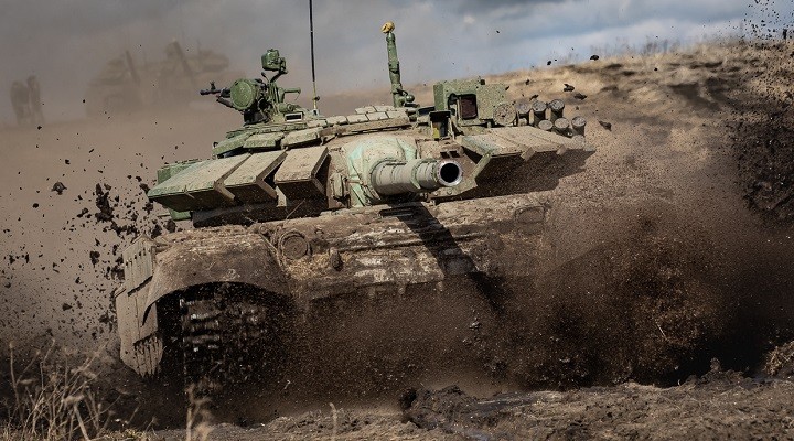Российский танк Т-72Б3.