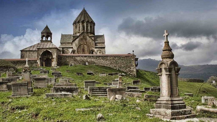 Монастырь Гандзасар в Нагорном Карабахе.