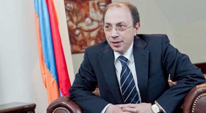 Министр иностранных дел Армении Ара Айвазян.