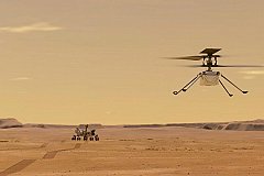 Первый полет вертолета на Марсе